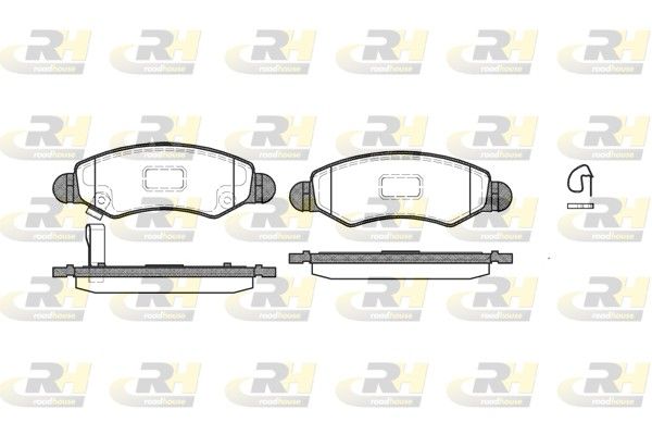 Brake Pad Set, disc brake Suzuki IGNIS 03- esim.