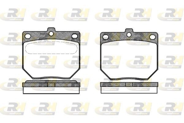 Brake Pad Set, disc brake Nissan PICK-UP 82-84 esim.