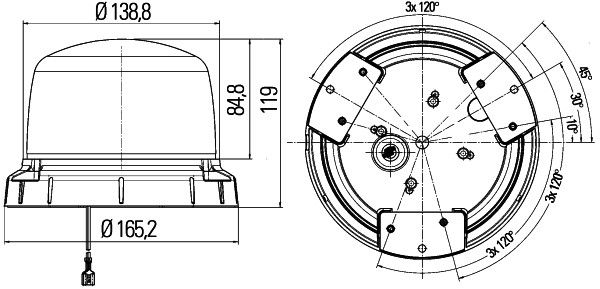 Rotating Beacon -