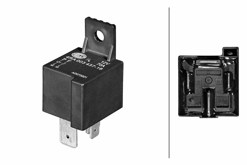 Relay, main current -