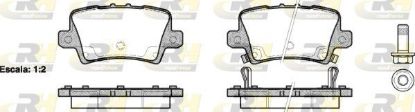Brake Pad Set, disc brake HONDA - 43022-SMG-E00