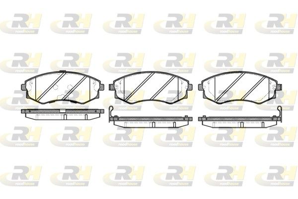 Brake Pad Set, disc brake Hyundai COUPE 96-97 esim.