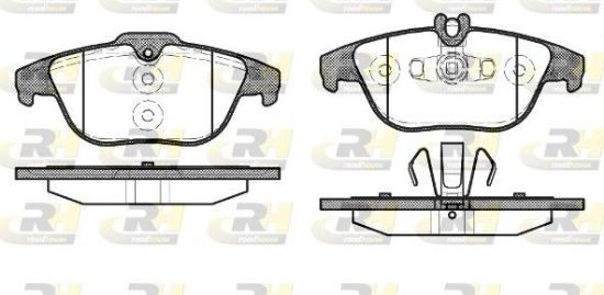 Brake Pad Set, disc brake MERCEDES-BENZ - 005 420 49 20