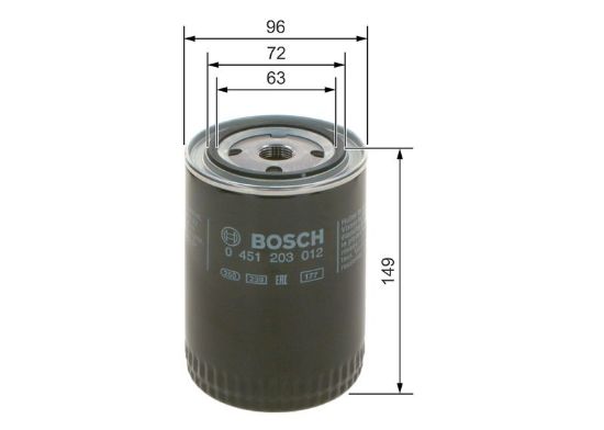 Oil Filter VAG - 068 115 561, VOLVO - 13281611