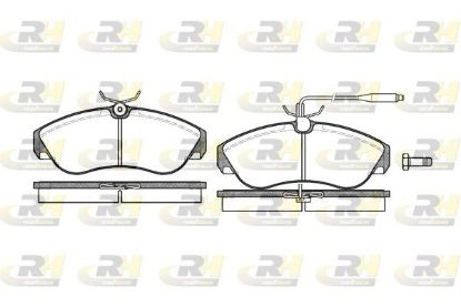 Brake Pad Set, disc brake DUCATO,JUMPER,BOXER 94-02 esi