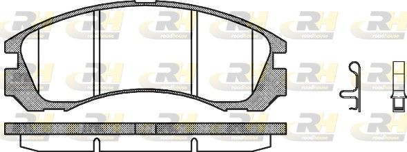Brake Pad Set, disc brake PSA - 4253.87