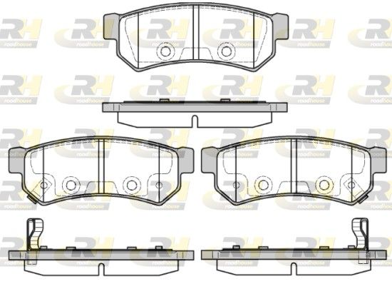 Brake Pad Set, disc brake -