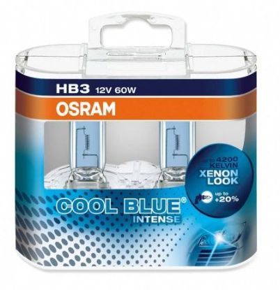 Bulb, spotlight HB3 Cool Blue Intense DUO 2tk