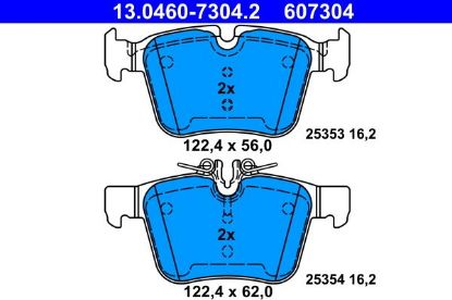 Brake Pad Set, disc brake MERCEDES-BENZ - 008 420 13 20