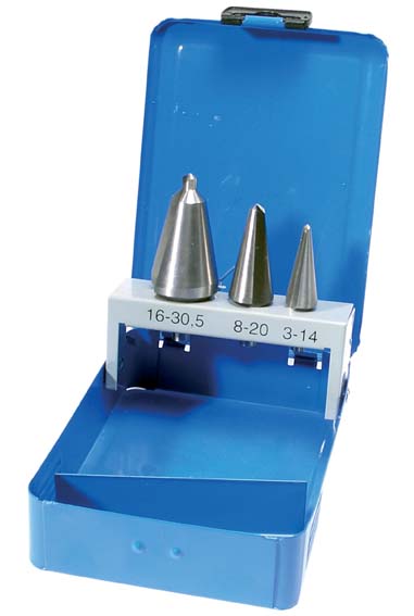 Sheet Metal Conical Drill Bit Set Koonuspuuride komplekt 3 osa
