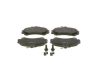 Brake Pad Set, disc brake MITSUBISHI - MR235557