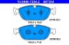 Brake Pad Set, disc brake VAG - 4G0 698 151B