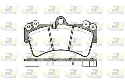 Brake Pad Set, disc brake VAG - 7L0 698 151R