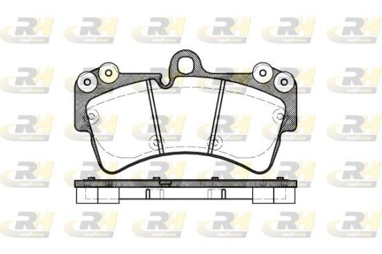 Brake Pad Set, disc brake VAG - 7L0 698 151R