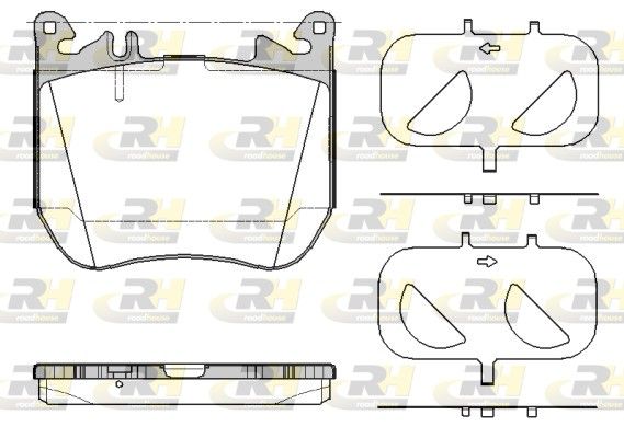 Brake Pad Set, disc brake -