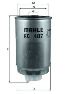 Fuel Filter Chrysler, Dodge, Fiat, Jeep (all auk M10)