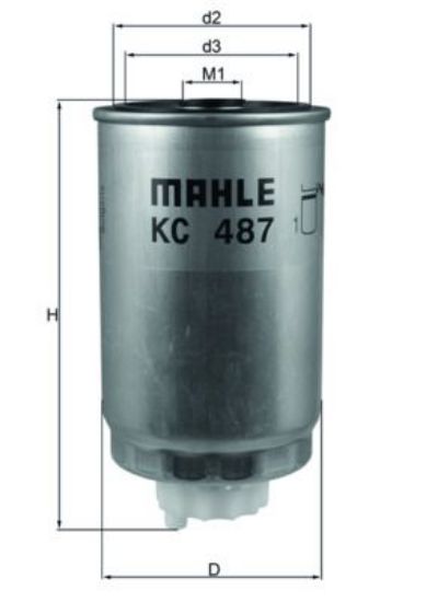 Fuel Filter Chrysler, Dodge, Fiat, Jeep (all auk M10)
