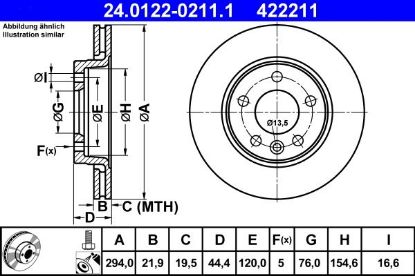Brake Disc VAG - 7H0 615 601 B