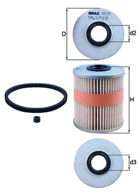 Fuel Filter RENAULT - 16 40 395 87R