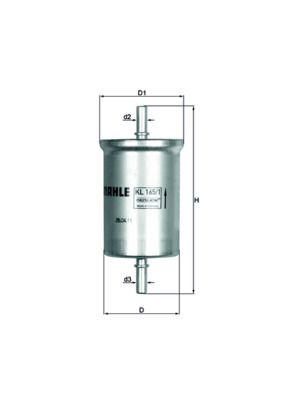 Fuel Filter FORTWO Kupee (451)