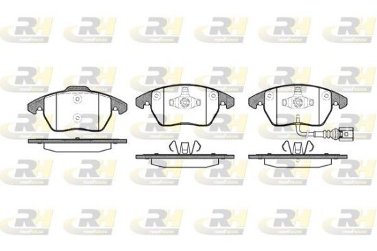 Brake Pad Set, disc brake VAG - 1K0 698 151