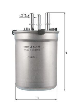 Fuel Filter A1 Sportback (8XA, 8XK)