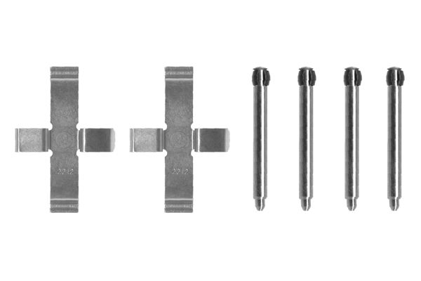 Accessory Kit, disc brake pad -