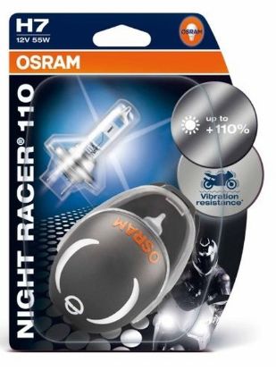 Bulb, spotlight H7 Night Racer 110 2tk (Moto)