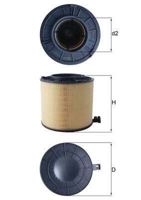 Air Filter VAG - 8W0 133 843 C