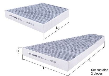 Filter, cabin air VAG - 3D1 819 644