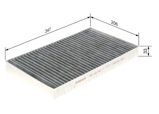 Filter, cabin air MERCEDES-BENZ - 639 835 03 47