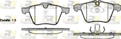 Brake Pad Set, disc brake VOLVO - 30736322