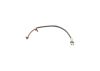 Warning Contact, brake pad wear -