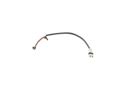 Warning Contact, brake pad wear -