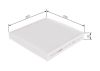 Filter, cabin air -