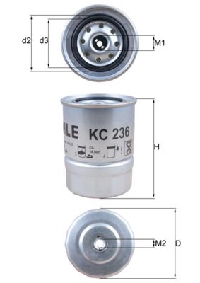 Fuel Filter NISSAN - 16400-R0101