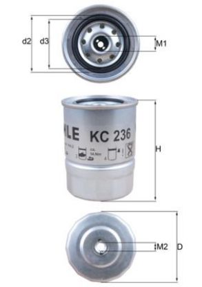 Fuel Filter NISSAN - 16400-R0101