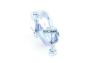Clamping Piece, exhaust system 206 SW (2E/K), 206 CC (2D)