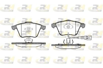 Brake Pad Set, disc brake VAG - 4F0 698 151K