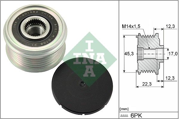 Alternator Freewheel Clutch -