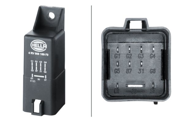 Control Unit, glow time -