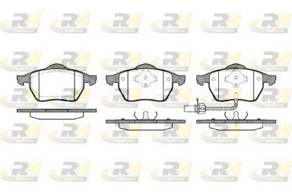 Brake Pad Set, disc brake VW Sharan,Galaxy,Alhambra 00-