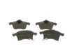 Brake Pad Set, disc brake GENERAL MOTORS - 93189698