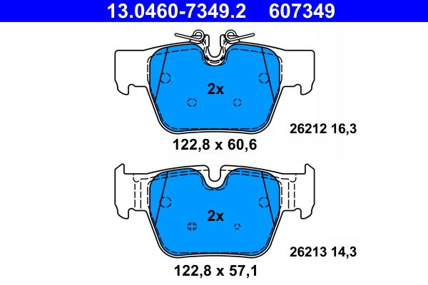 Brake Pad Set, disc brake -