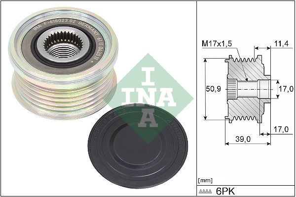 Alternator Freewheel Clutch -