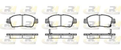 Brake Pad Set, disc brake TOYOTA - 04465-YZZCJ