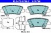 Brake Pad Set, disc brake -