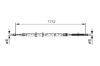Cable Pull, parking brake -