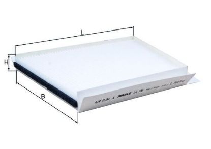 Filter, cabin air MERCEDES-BENZ - 211 830 00 03