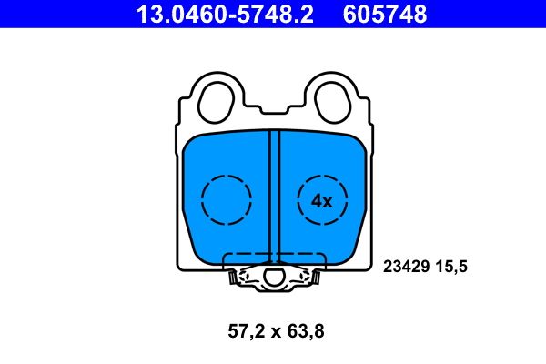 Brake Pad Set, disc brake -